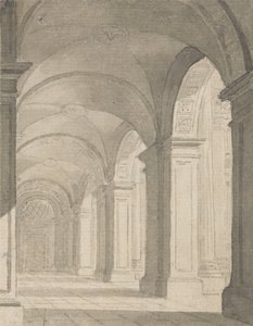 Colonnade with Vaulted Roof